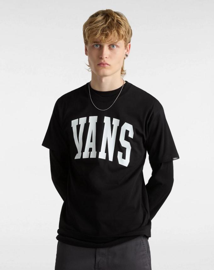 Arched SS Tee VN000G47 BLK VANS