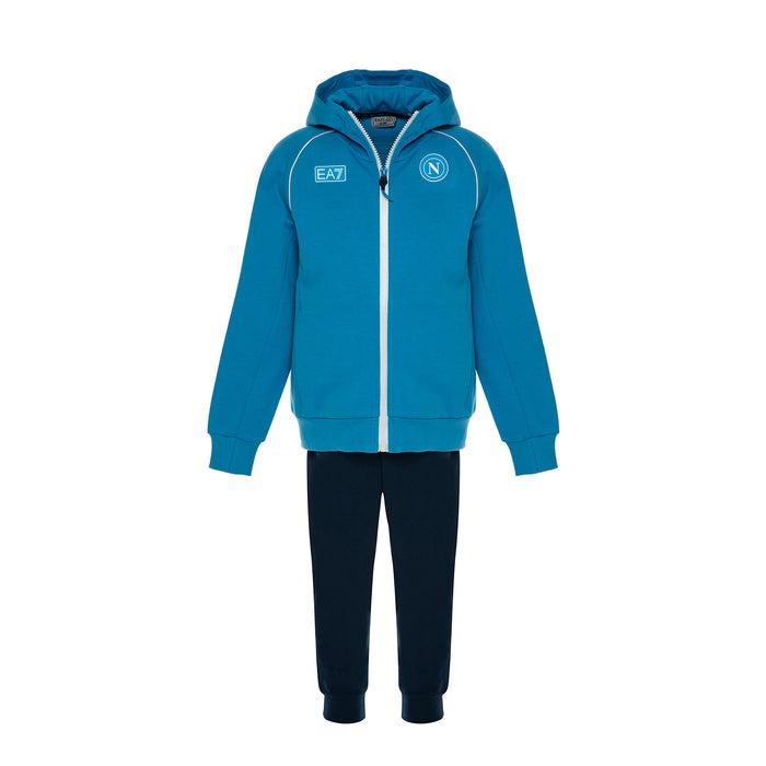 Jr Tuta Polystretch Con capp JR TUTA INTERLOCK CON CAPP TEAM EA7