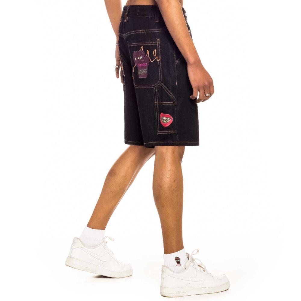 Short Jeans Grimey GSJ156 BLK GRIMEY