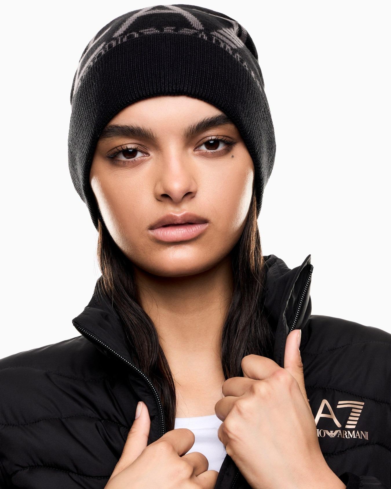 BEANIE HAT 7X000006 MC041 ARMANI