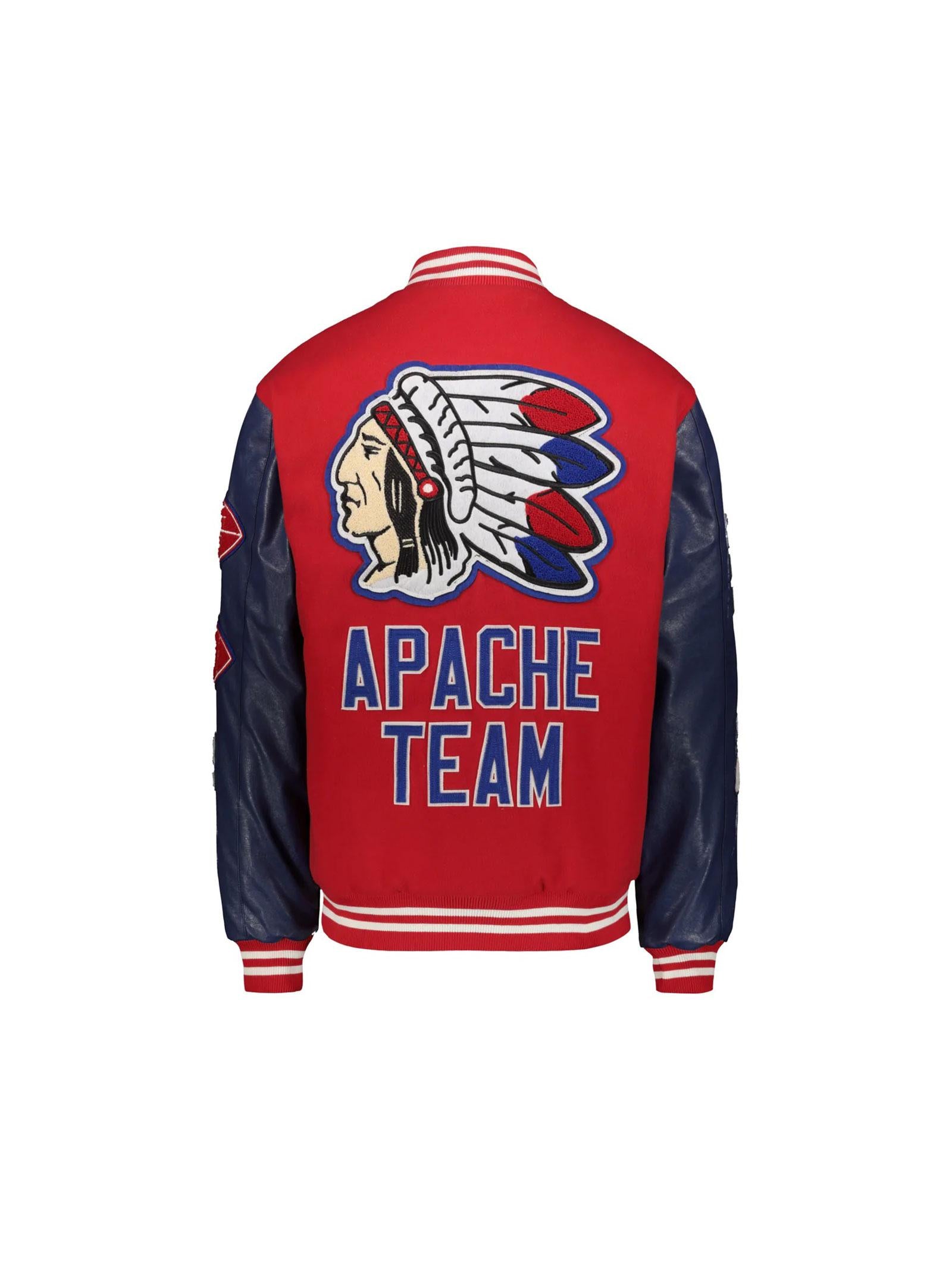 Varsity Attica VARSITY LEATHER RED ATTICA