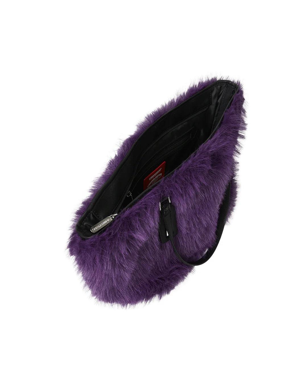 Fur Cray Purp Tote 910T8207 NSZ SPRAYGROUND