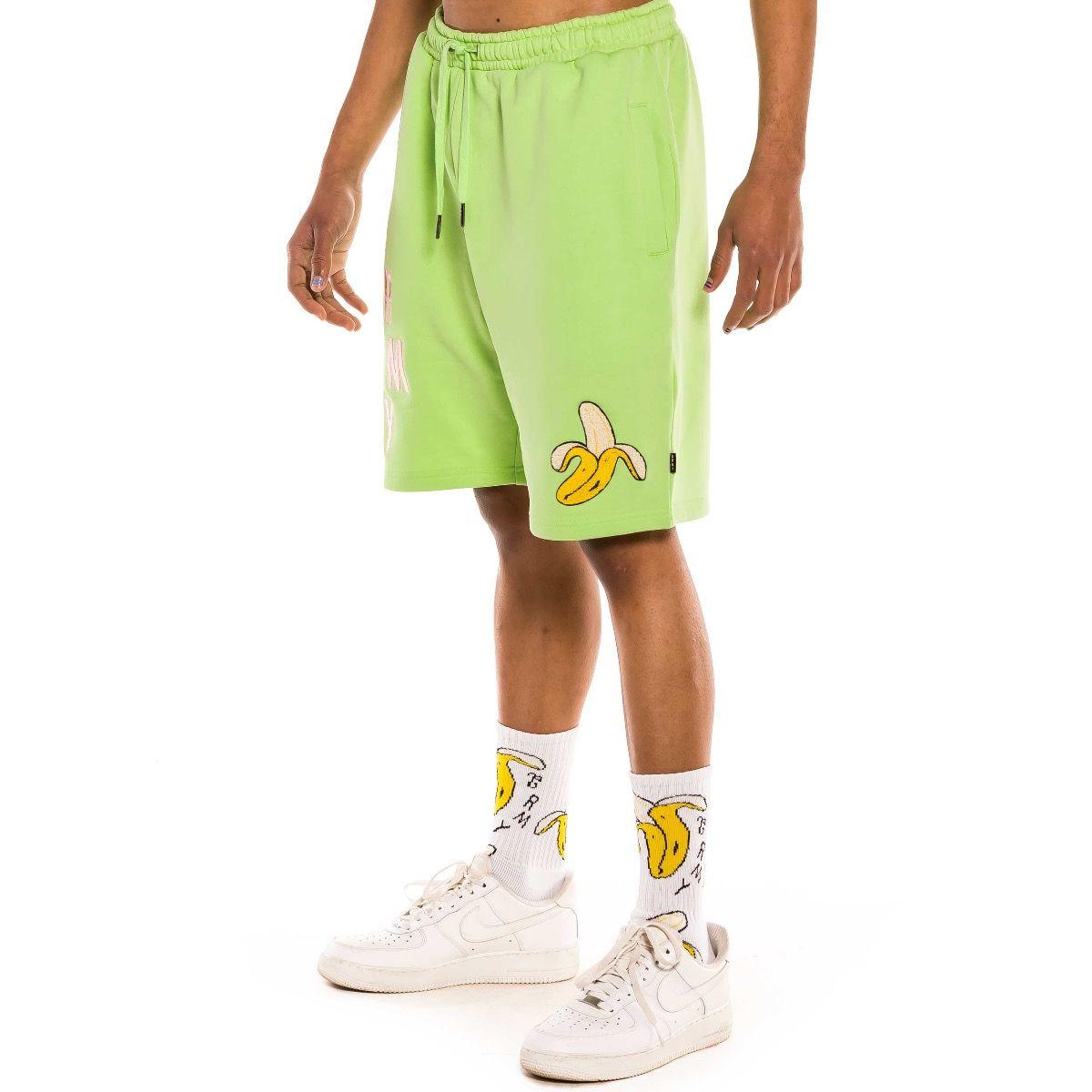 "Jungle Punch " Sweatshorts GSS155 GREEN GRIMEY