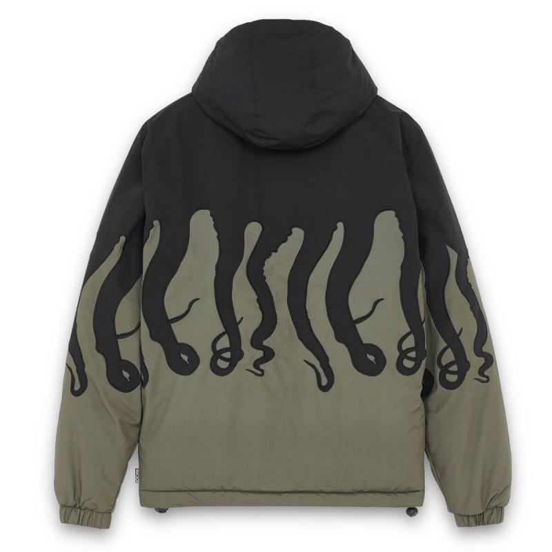 LAYER HOOD JACKET 22WOJH01 ARMY OCTOPUS