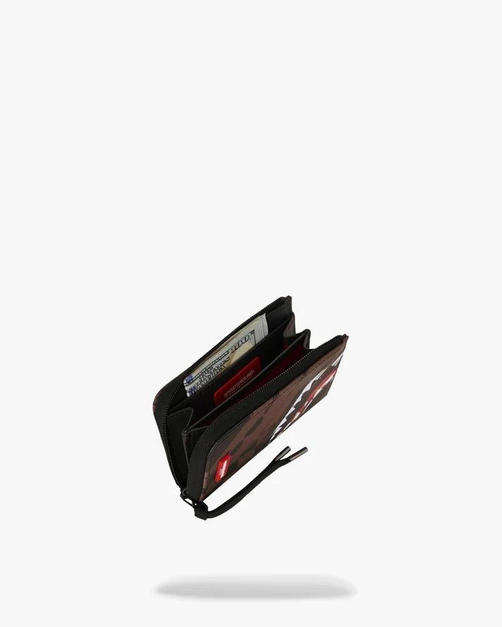 Smeared Grunge Wallet 910W8971NSZ UNI SPRAYGROUND