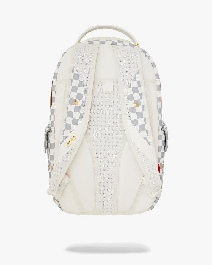 Cream henny quilt puff backpack 910B7537 NSZ SPRAYGROUND