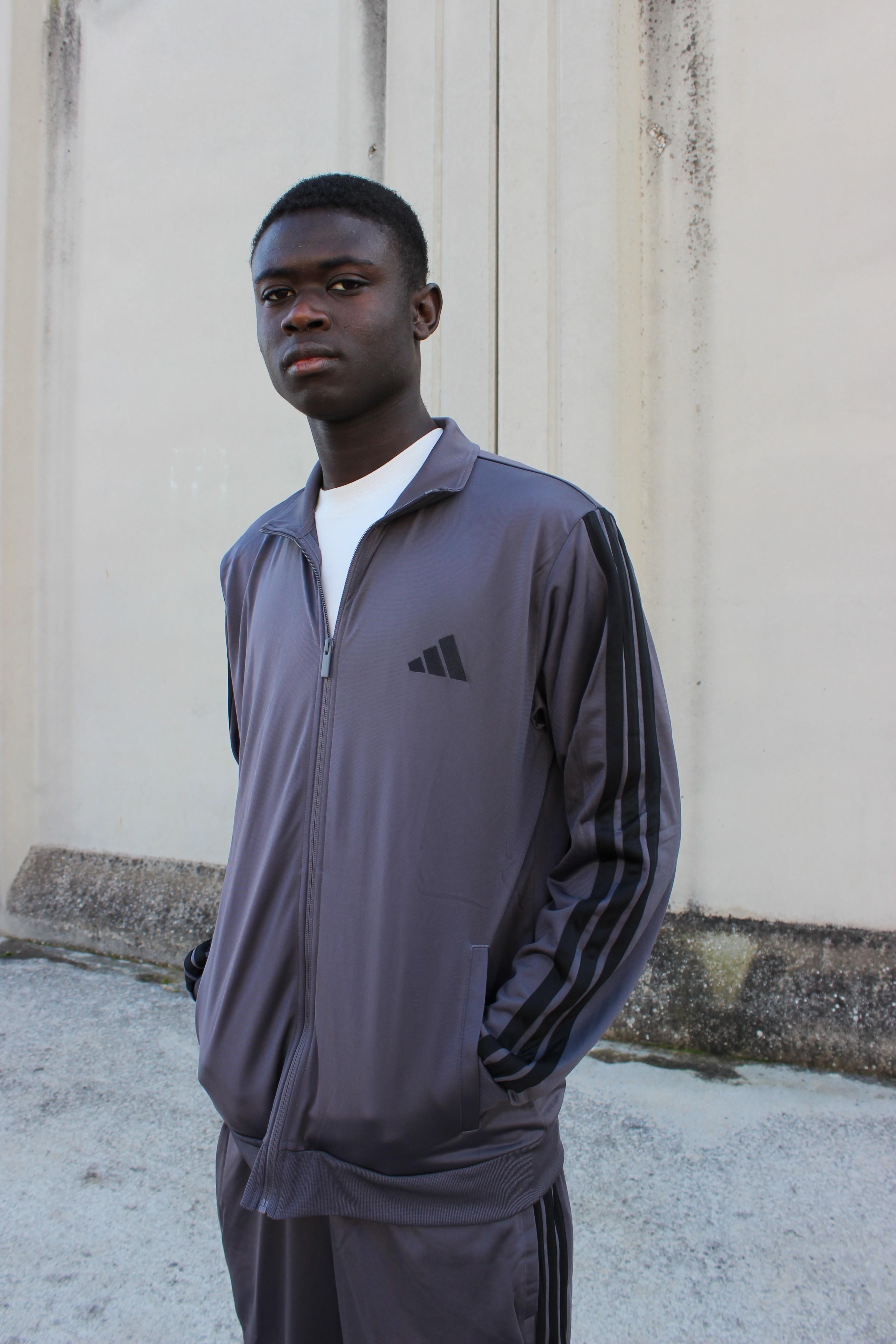 Tuta sportiva Basic 3 Strisce Tricot Track Suit JI8856 UNI ADIDAS