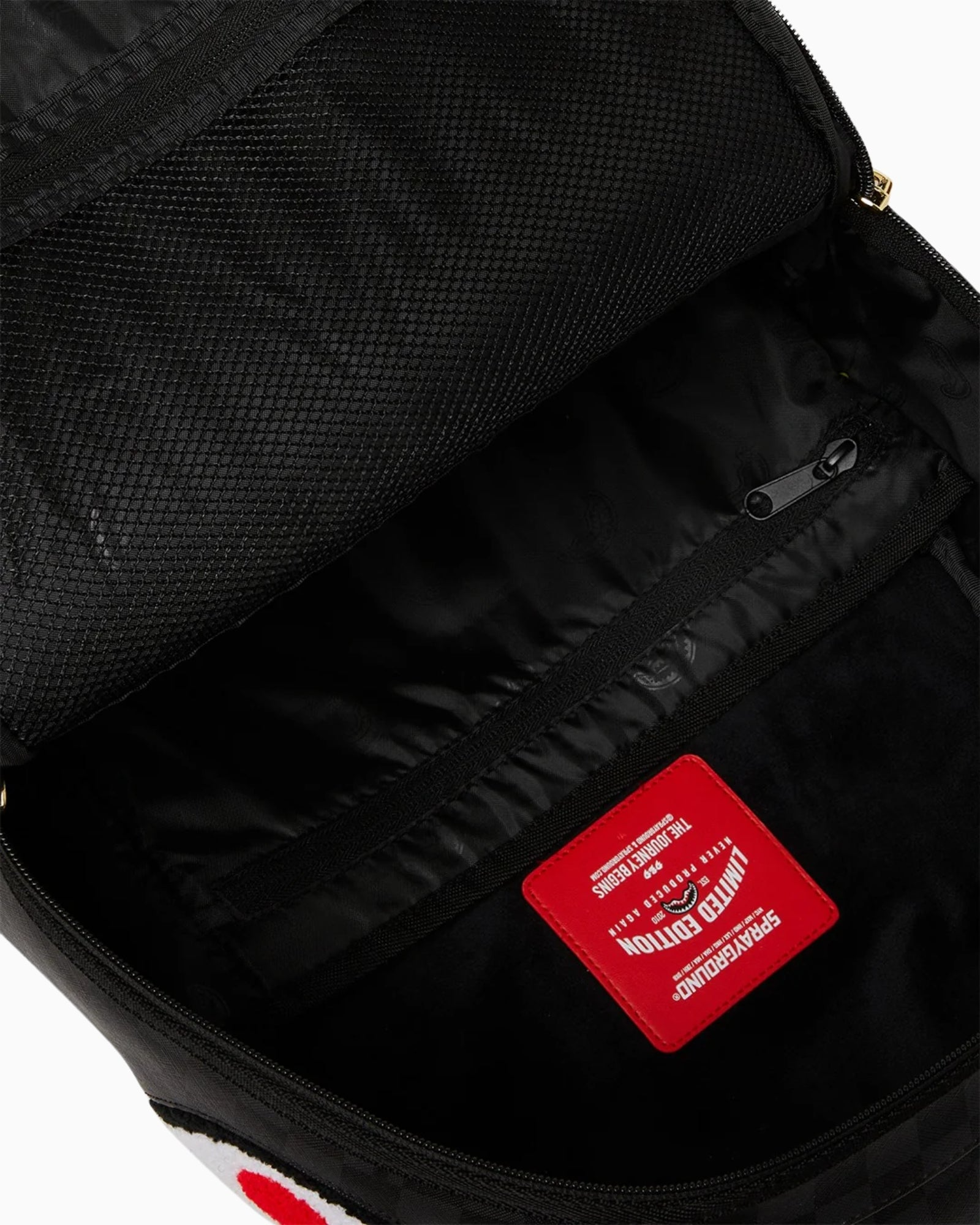 Black Chenille Sip Dlxsv Backpack 910B7602NSZ UNI SPRAYGROUND