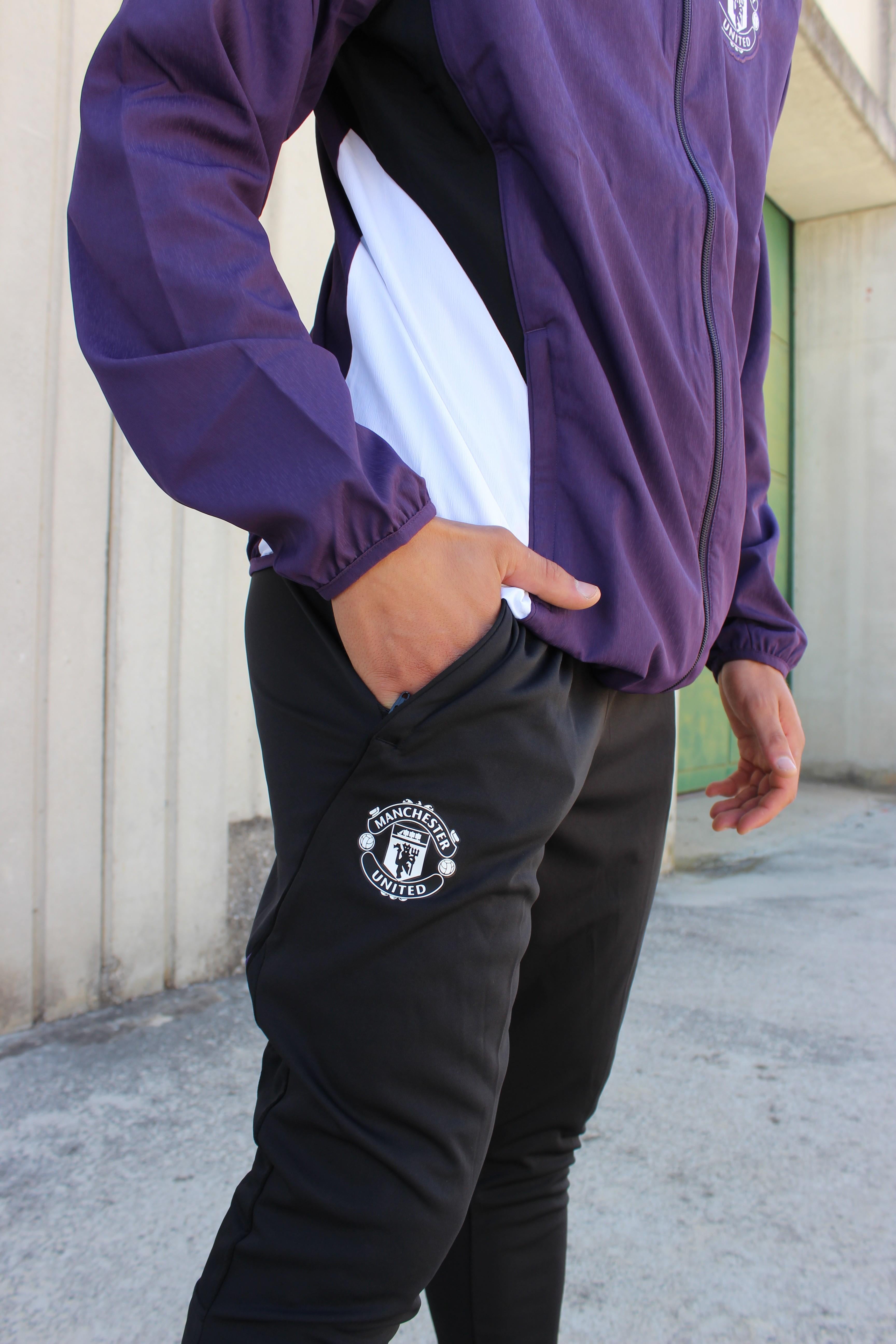 Tuta con zip Manchester United JP3107 UNI ADIDAS