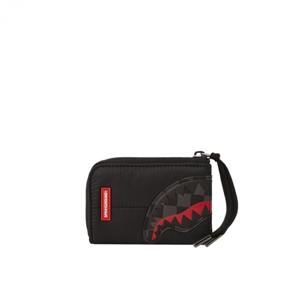 Black Puffer Grey Check 910W6859NSZ UNI SPRAYGROUND