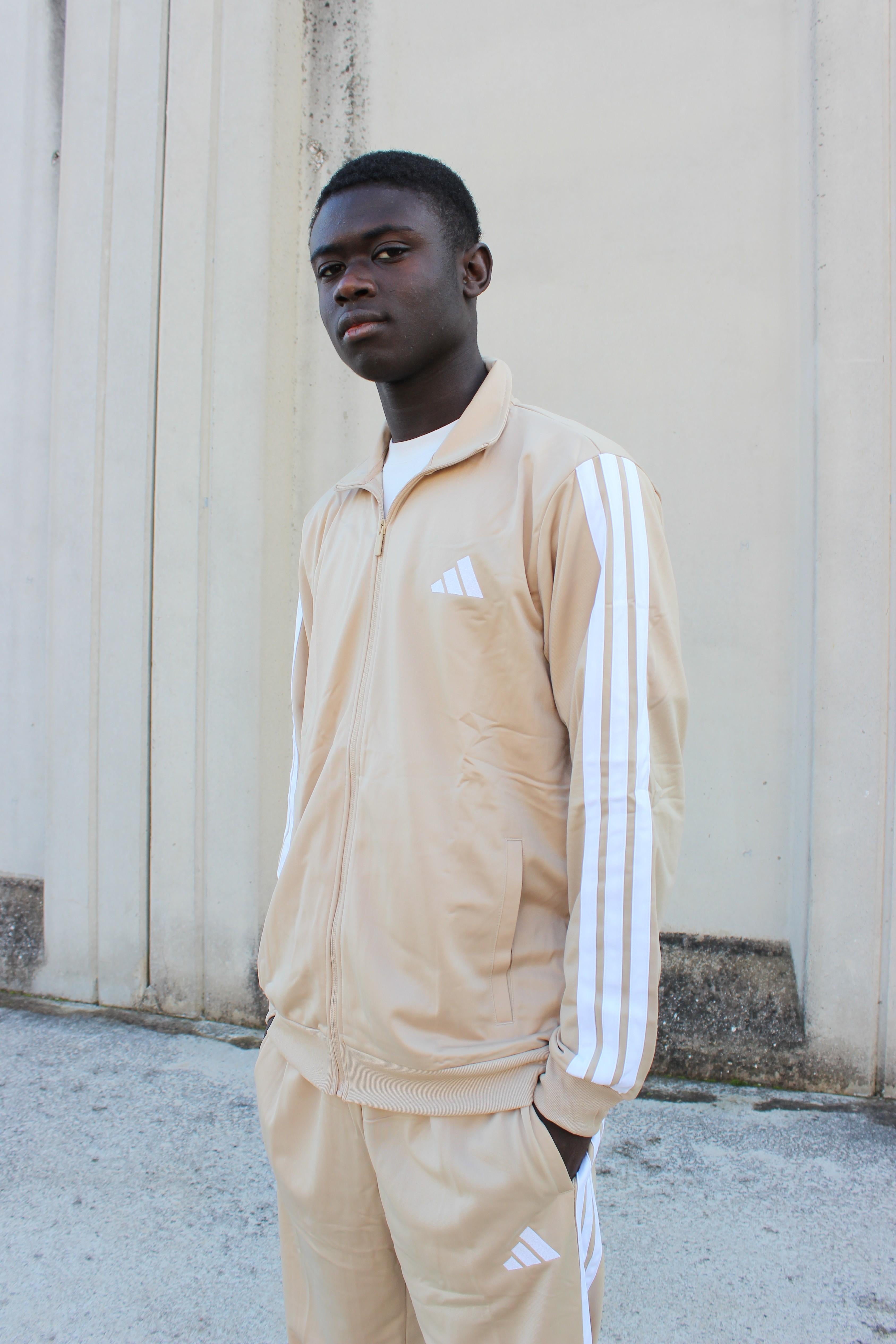 Tuta sportiva Basic 3 Strisce Tricot Track Suit JX8732 UNI ADIDAS