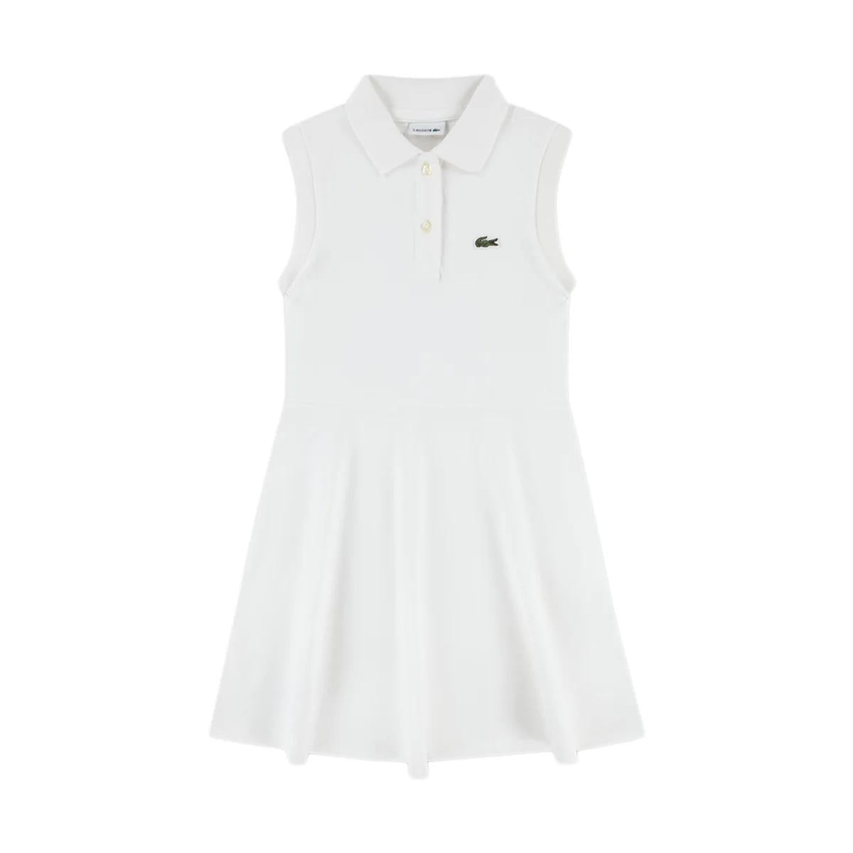 lcg Pique Dress 347496 W8L LACOSTE