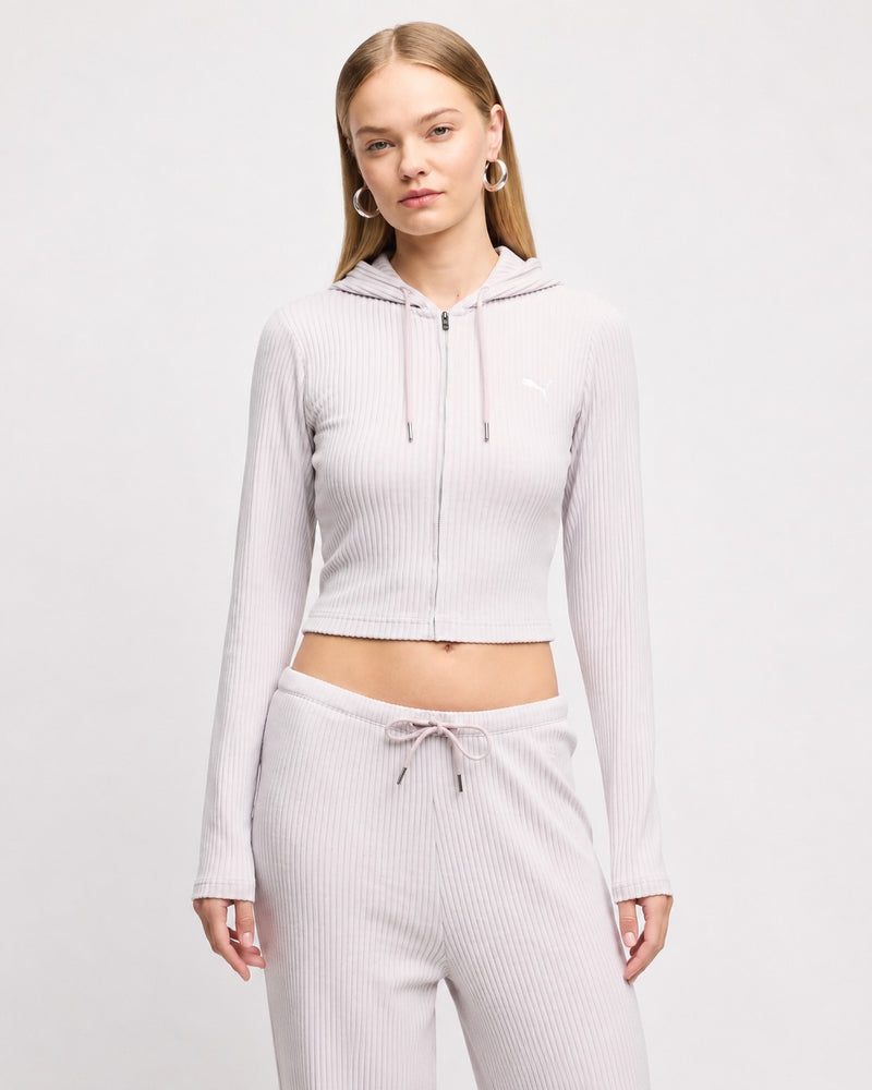 Puma Ribbed Full-Zip