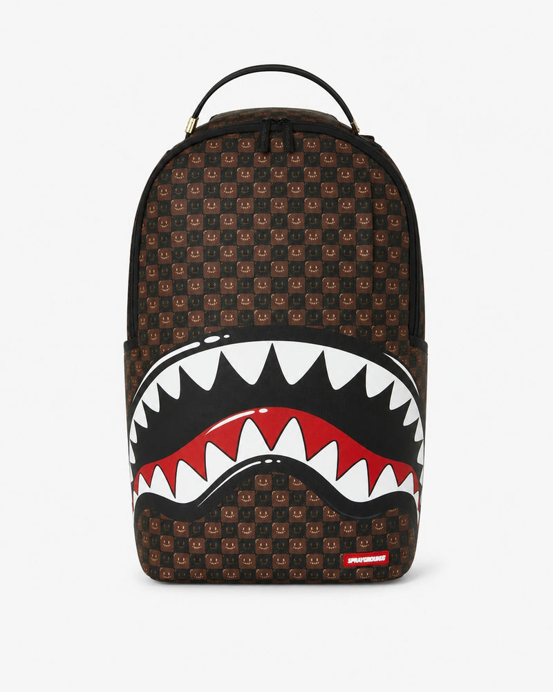Sharks in Paris Wtf Bubble Brown Check
