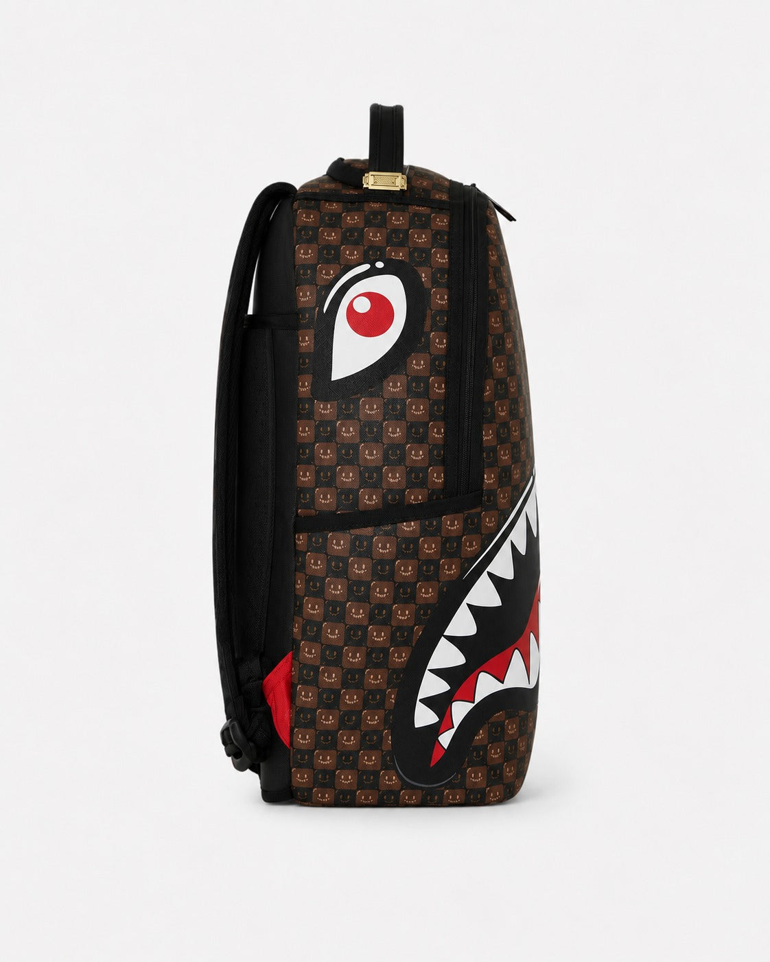 Sharks in Paris Wtf Bubble Brown Check 910B8634NSZ UNI SPRAYGROUND 