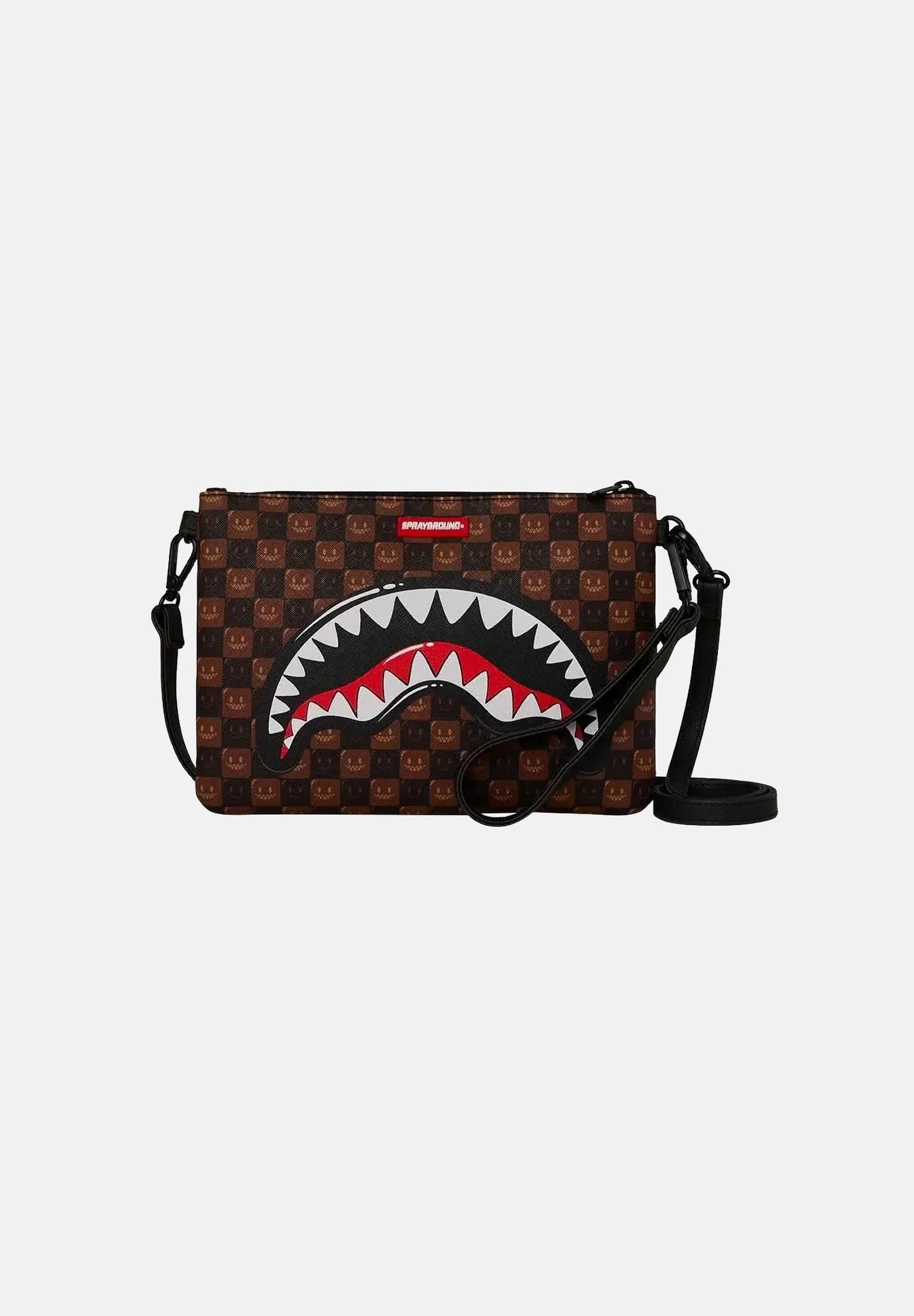 Sharks in Paris WTF Bubble Brown Check 910B9307NSZ UNI SPRAYGROUND 