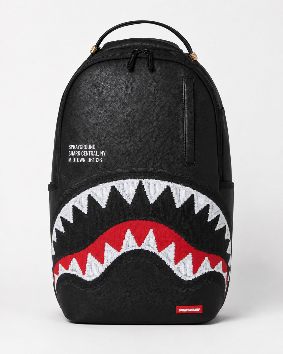 Sharks Central Black Embroidered 910B9629NSZ UNI SPRAYGROUND 