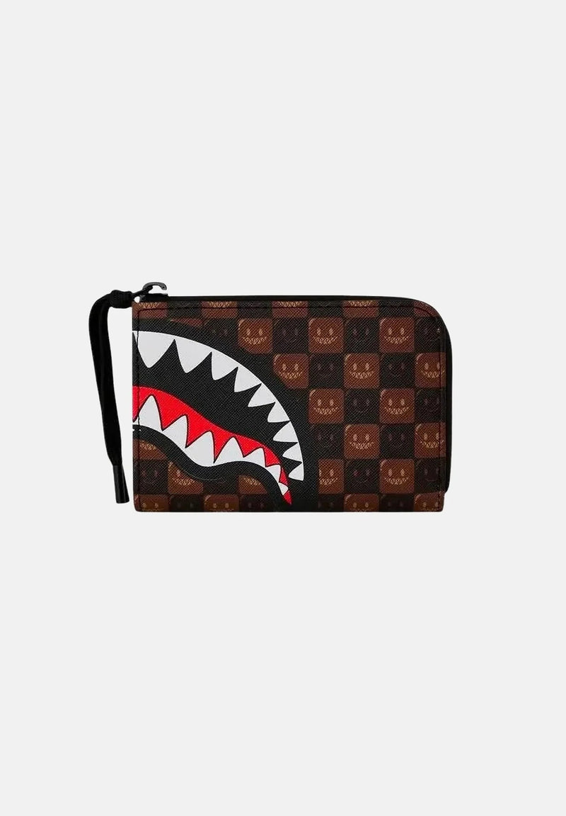 Sharks in Paris WTF Bubble Brown Check
