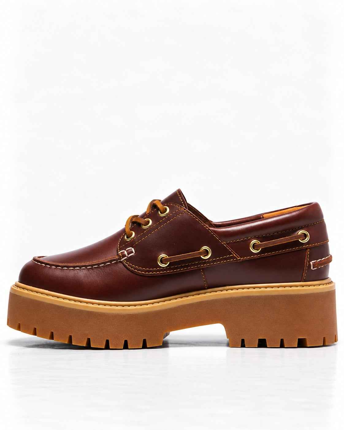 Timberland Life Shoes Stone Street Boat Shoe Rootbeer TB0A2QDM D57 TIMBERLAND 