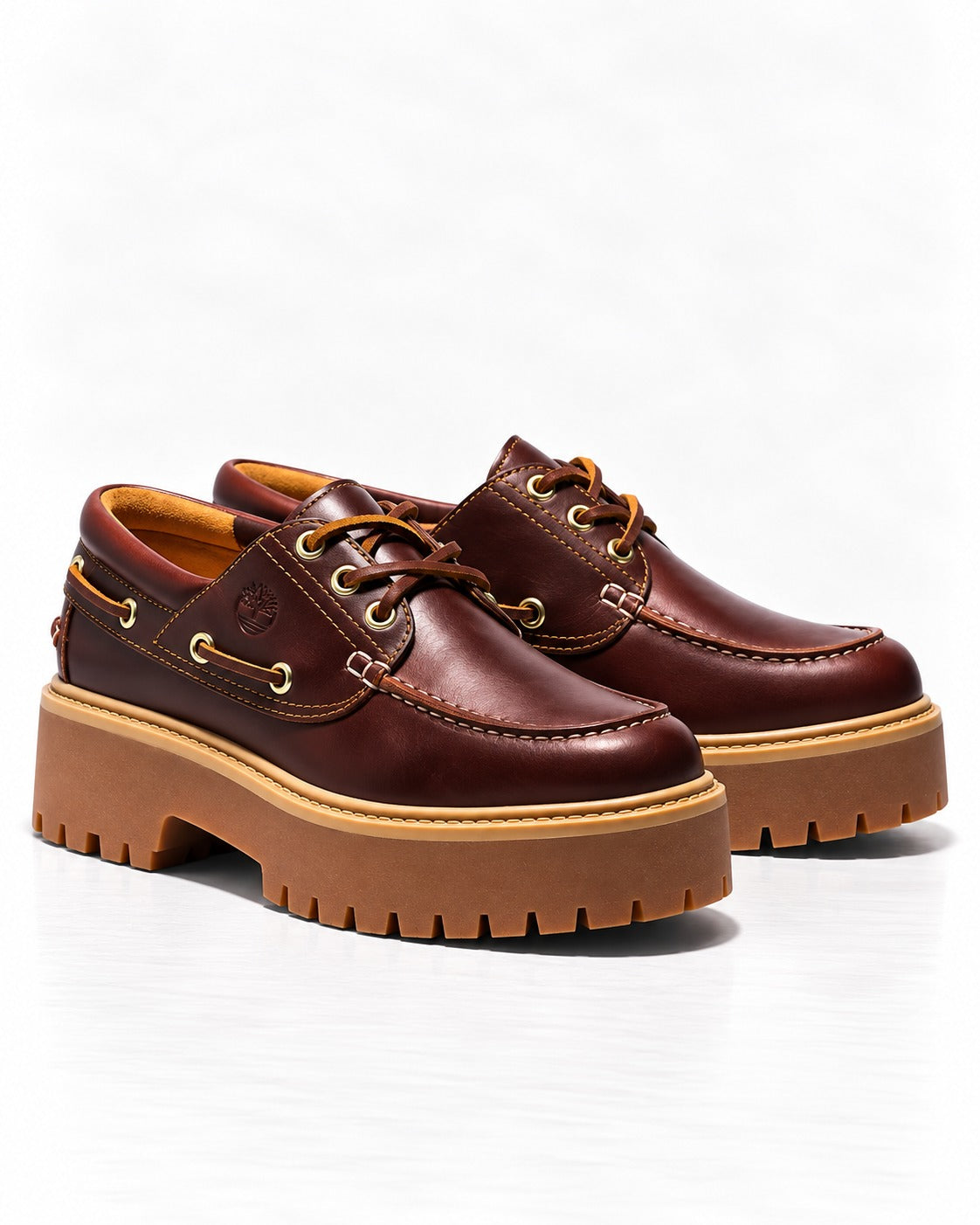 Timberland Life Shoes Stone Street Boat Shoe Rootbeer TB0A2QDM D57 TIMBERLAND 