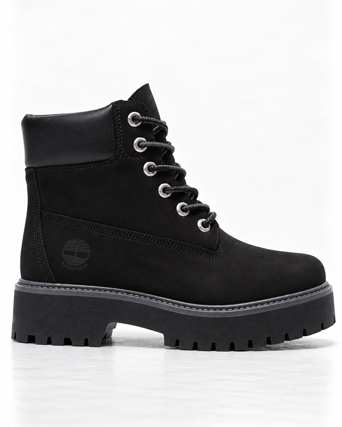 Timberland Life Boots Stone Street 6 Inch Lace Up Waterproof Boot Jet TB1A5RH5 015 TIMBERLAND 