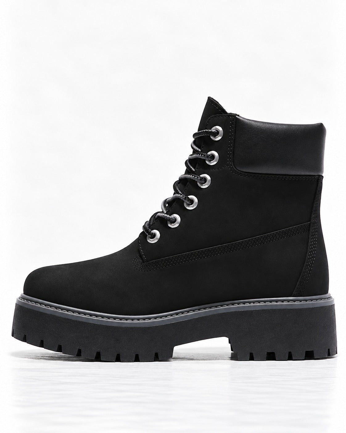 Timberland Life Boots Stone Street 6 Inch Lace Up Waterproof Boot Jet TB1A5RH5 015 TIMBERLAND 
