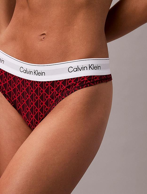 Perizoma - Icon Cotton Modal LV00QF8518 ZIJ CALVIN KLEIN 