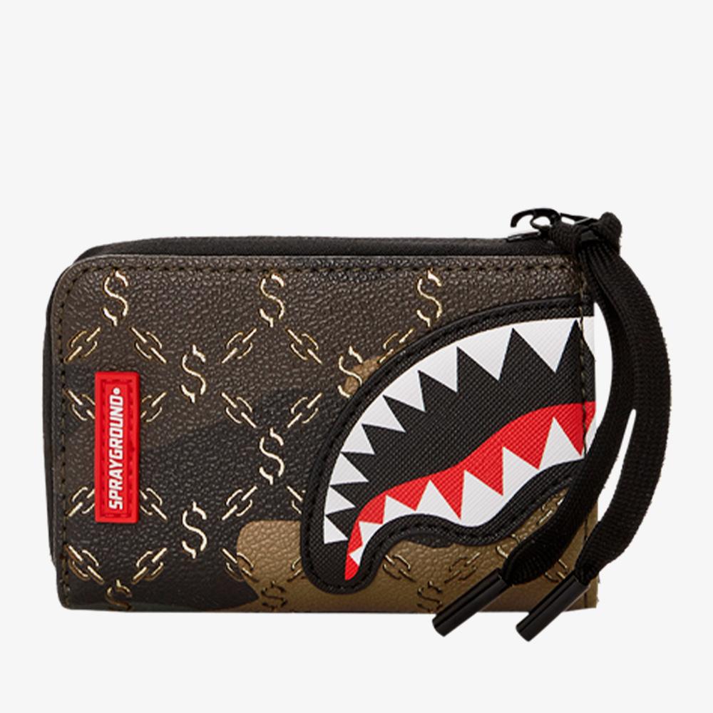 $ PATTERN OVER CAMO WALLET 910W5553NSZ  SPRAYGROUND 