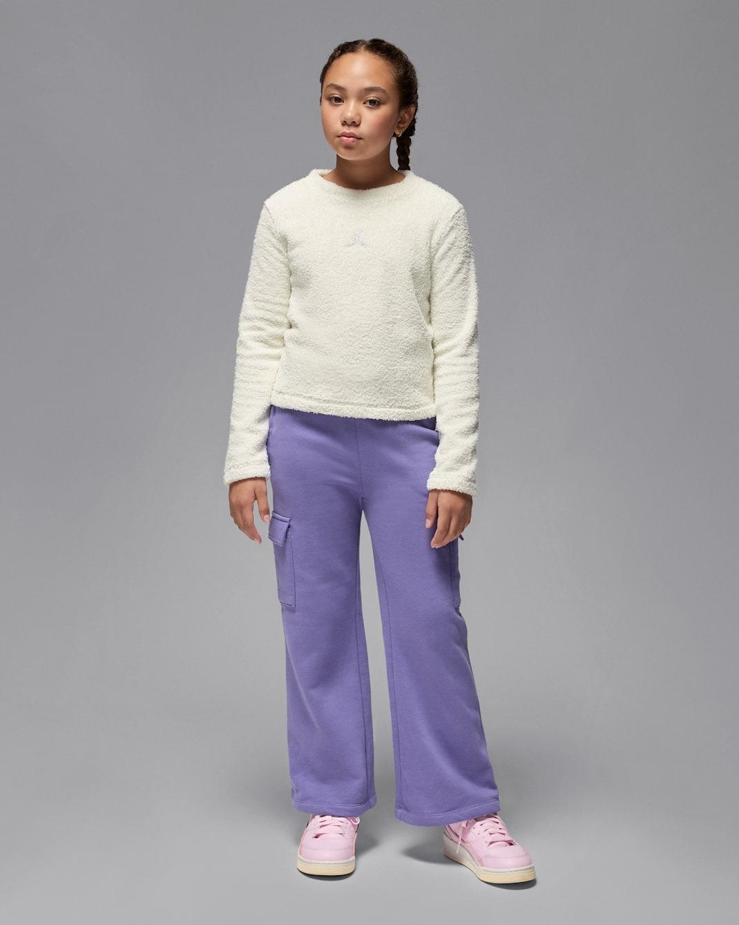 Jordan Mountainside Big Kids' Bouclé Crew 45F416 782 JORDAN 