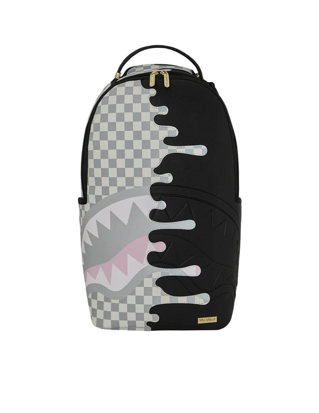 Cream Check Unfinished Shark 910B8758NSZ UNI SPRAYGROUND 