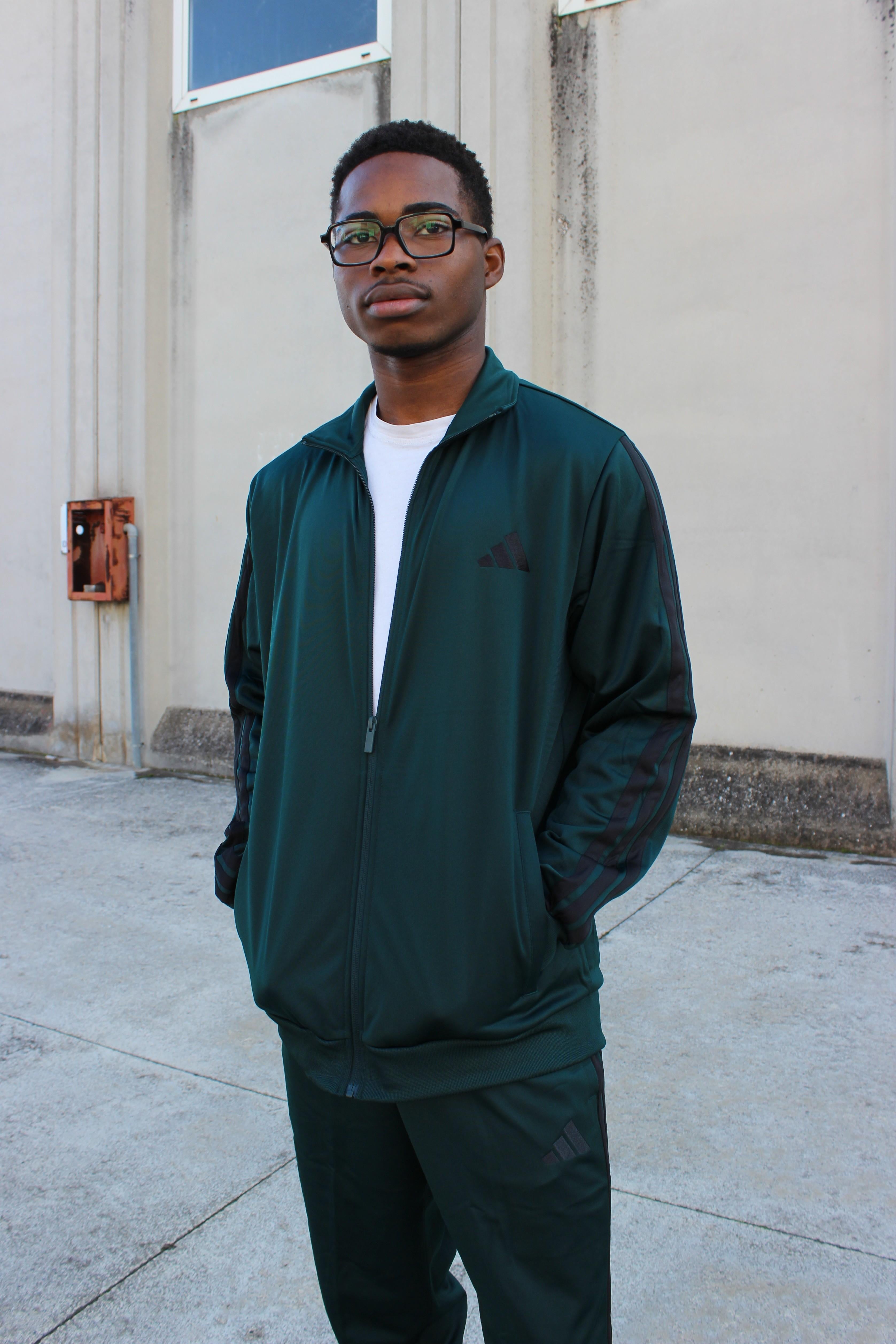 Tuta Sportiva Basic 3 Strisce Tricot Track Suit JX5502 UNI ADIDAS 