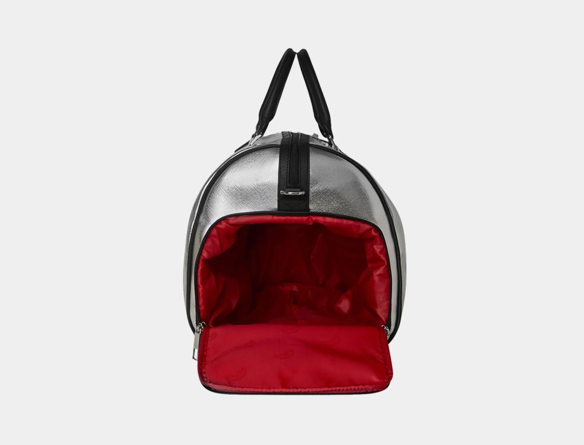 Silver Side Drip Black Check Large 910D8924NSZ UNI SPRAYGROUND 