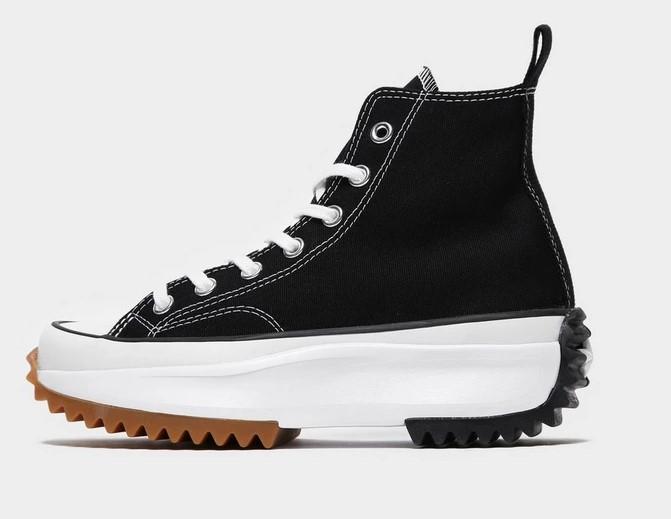 RUN STAR HIKE HI 166800C BLACK/WHITE CONVERSE 