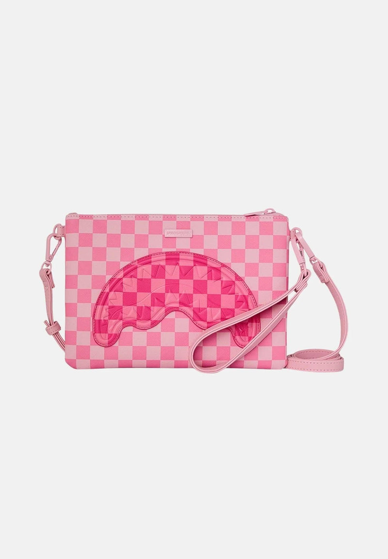Pink Sip Patch Crossbody