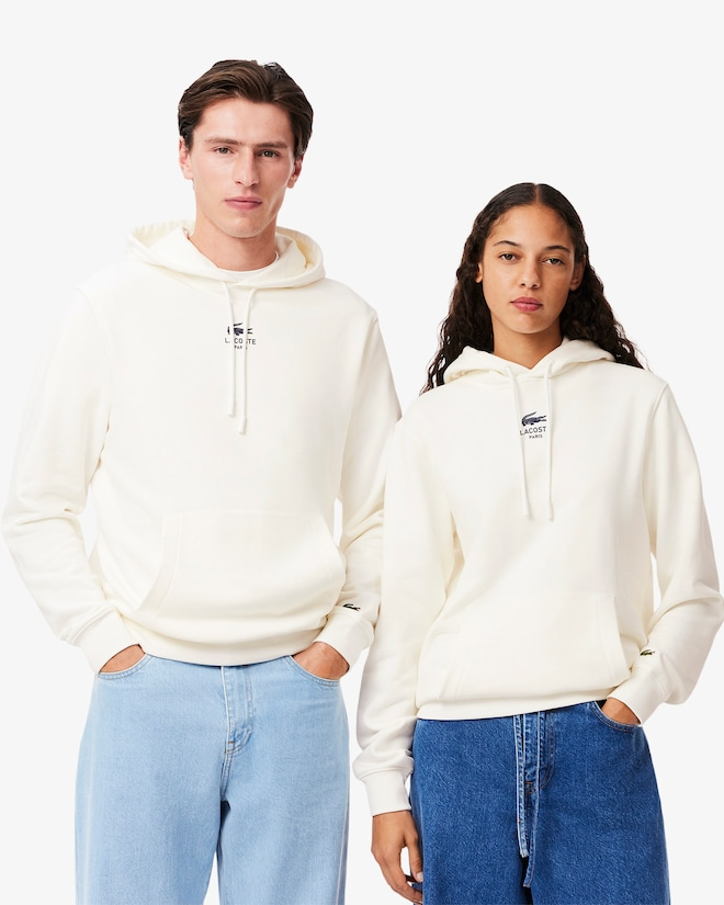 Felpa con cappuccio con stampa SH2740 70V LACOSTE 