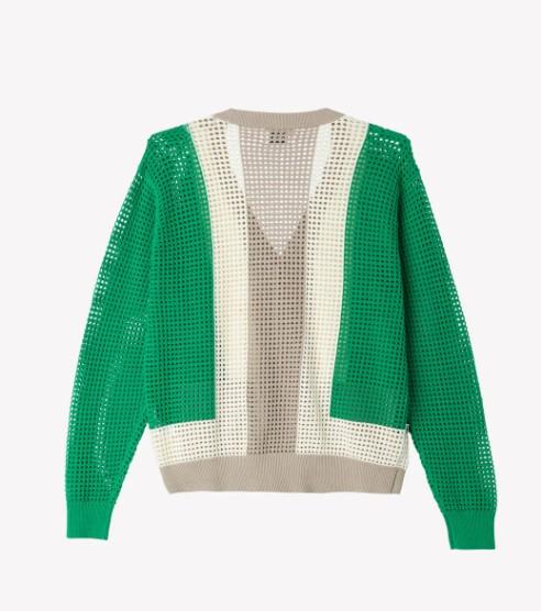 ANDERSON 60 CARDIGAN 22MC0000879 GREENMULTI OBEY 