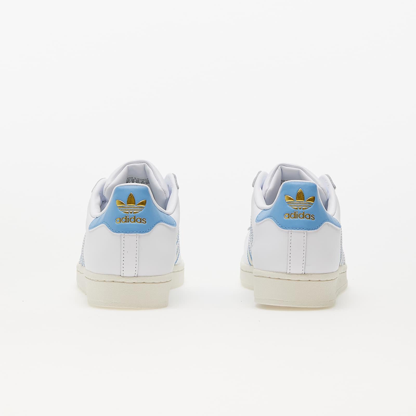 Superstar Ftw White/ Off White/ Light Blue GX9876 UNI ADIDAS 