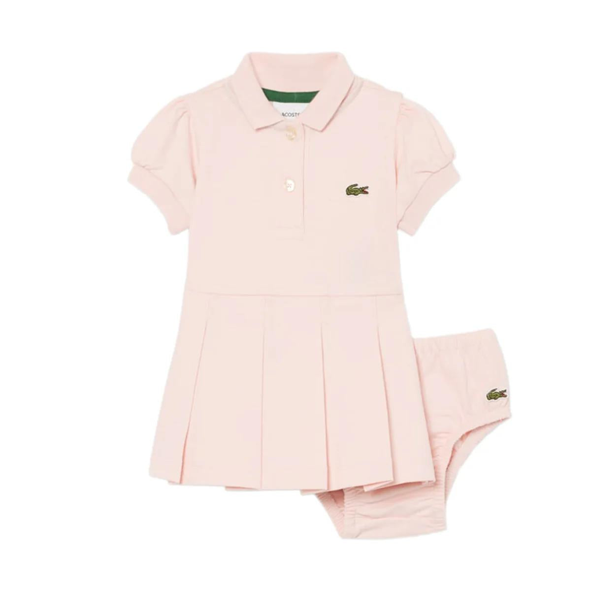 lcg Pleated Dress 147394 AL5 LACOSTE 