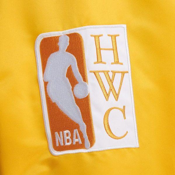 Nba Primetime Heavyweight Satin Jacket Vintage JK8453 LALBLCK MITCHELL&NESS 