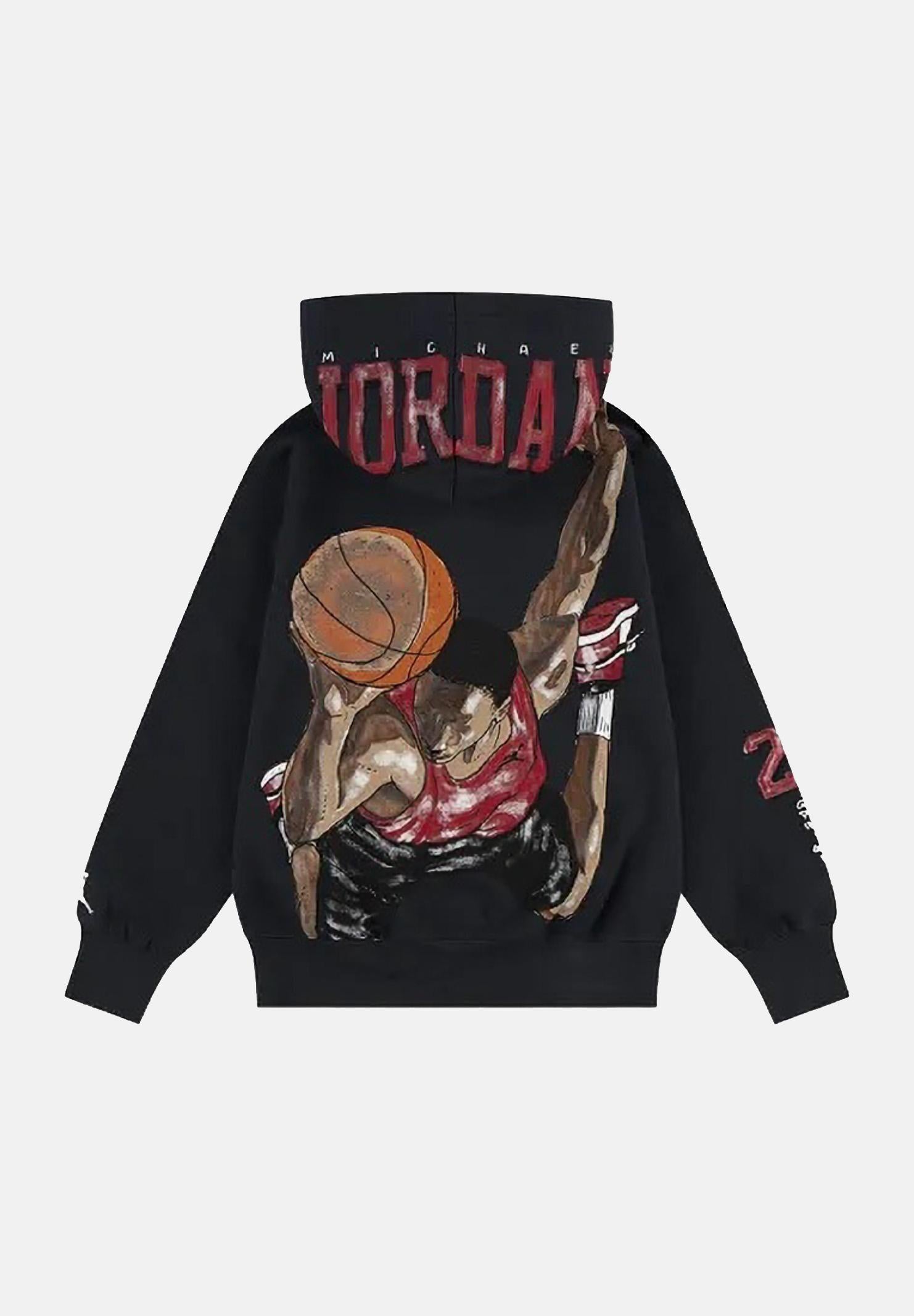 JORDAN Felpa con cappuccio con maxi stampa Jumpman 95F382 GOT JORDAN 