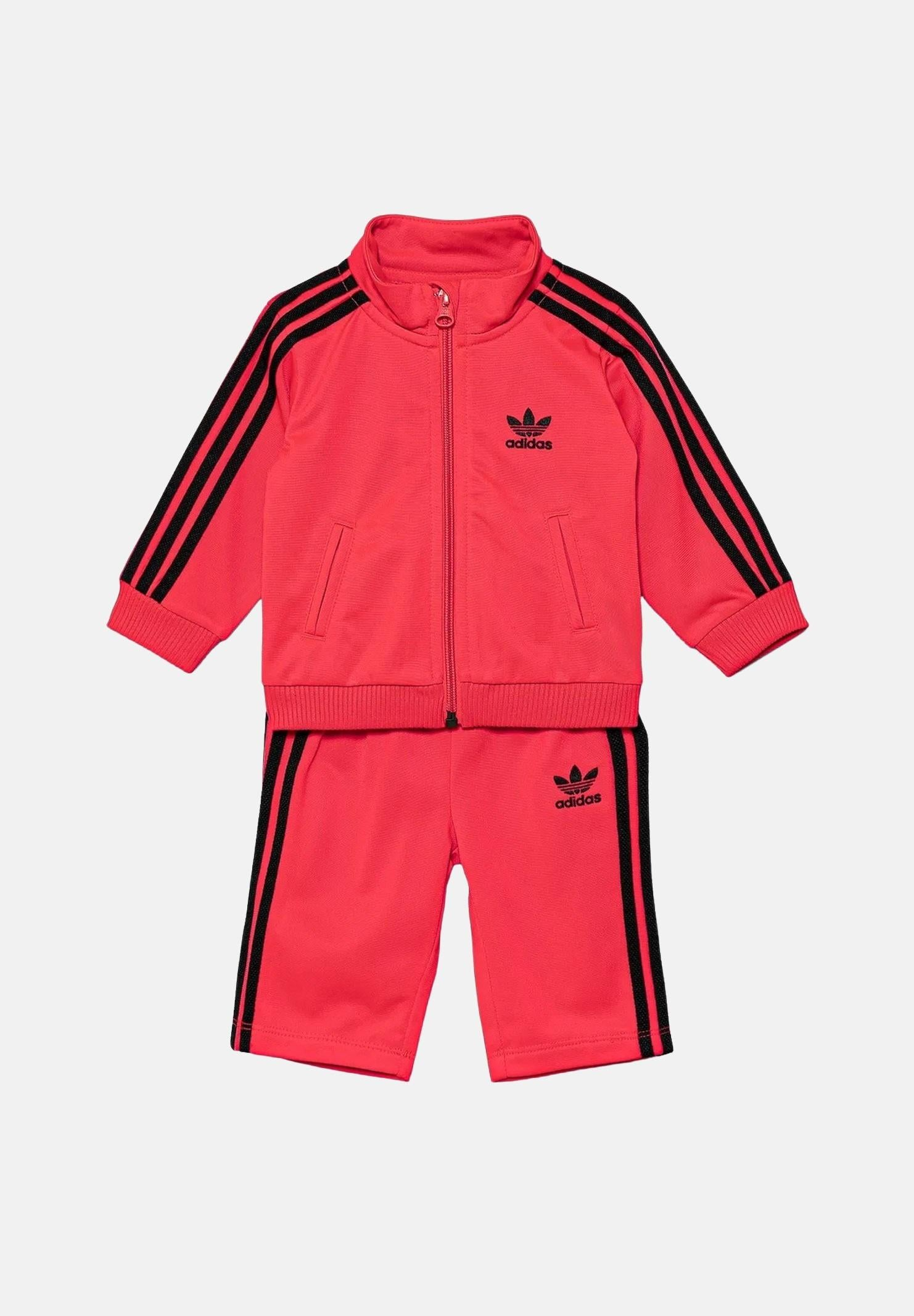 Adicolor Firebird rosso fluo da neonato JY0022 UNI ADIDAS 