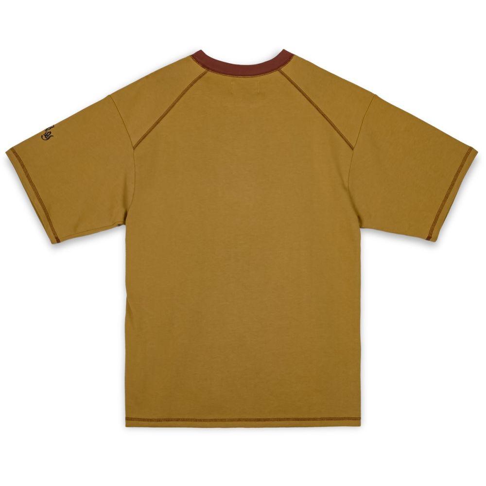 Oversized Heavy weight TEE GA659 BROWN GRIMEY 