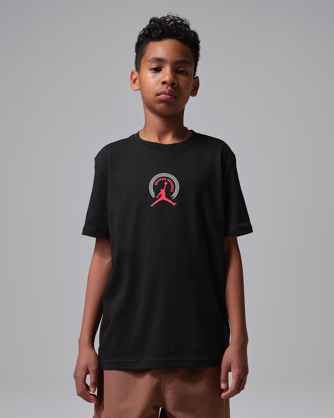JBD mj broken records tee 95F628 023 JORDAN 