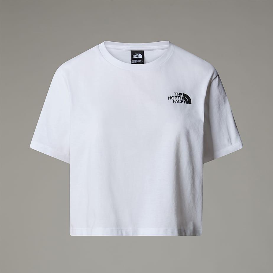 Simple Dome Cropped Slim tee NF0A87U4 FN41 THE NORTH FACE 