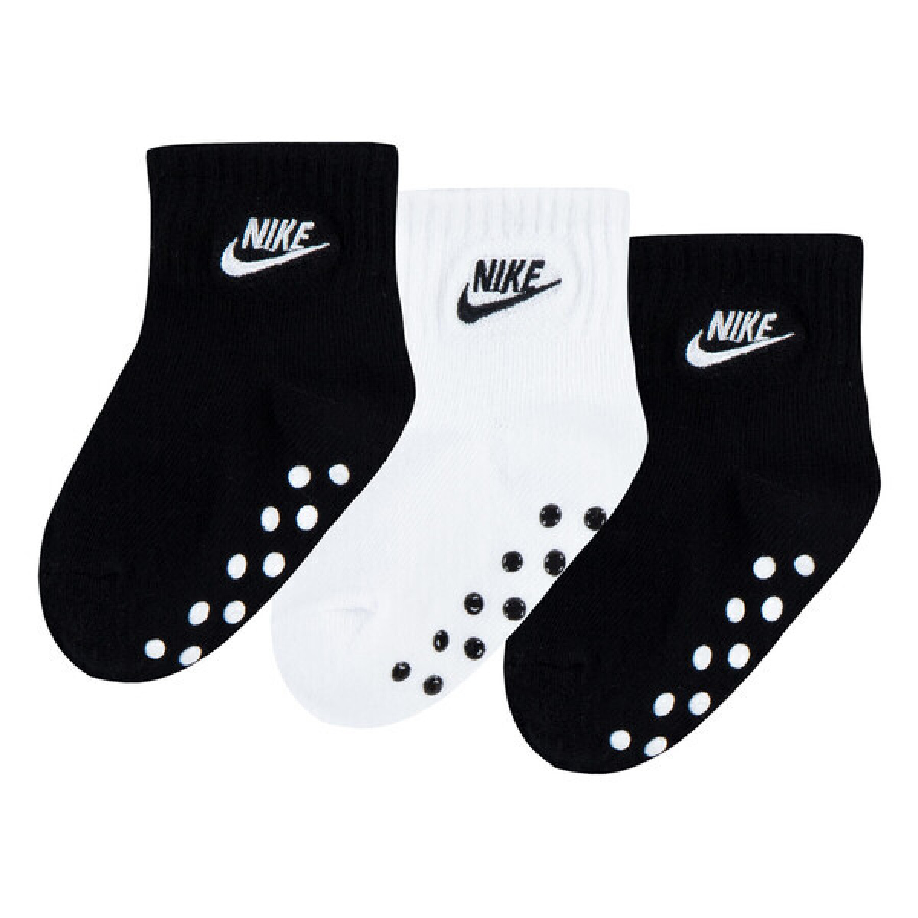 Baby Mid Cut Quarter Gripper Socks MN0050 023 NIKE 