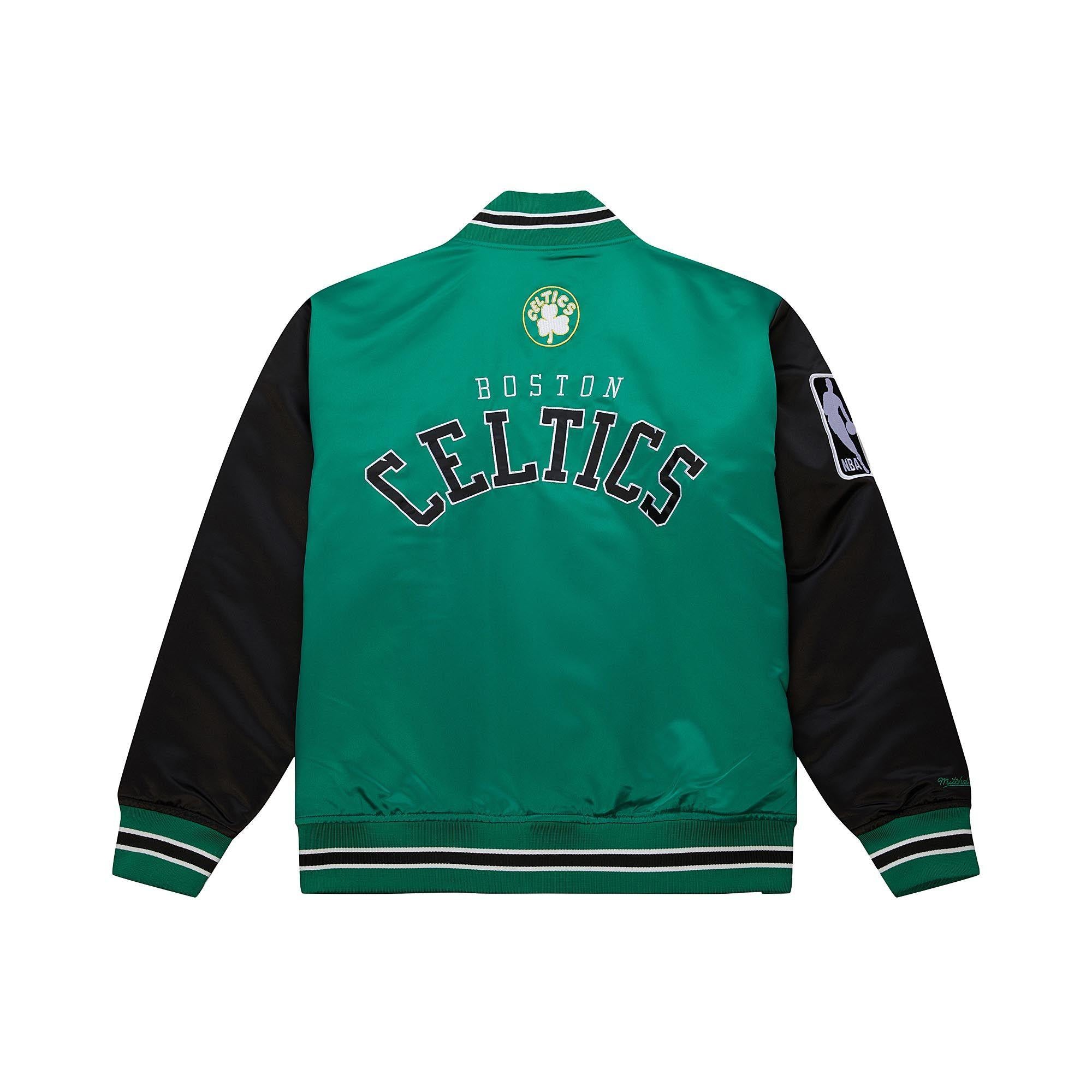 Nba Primetime Heavyweight Satin Jacket Vintage JK8453 BCEKYGN MITCHELL&NESS 