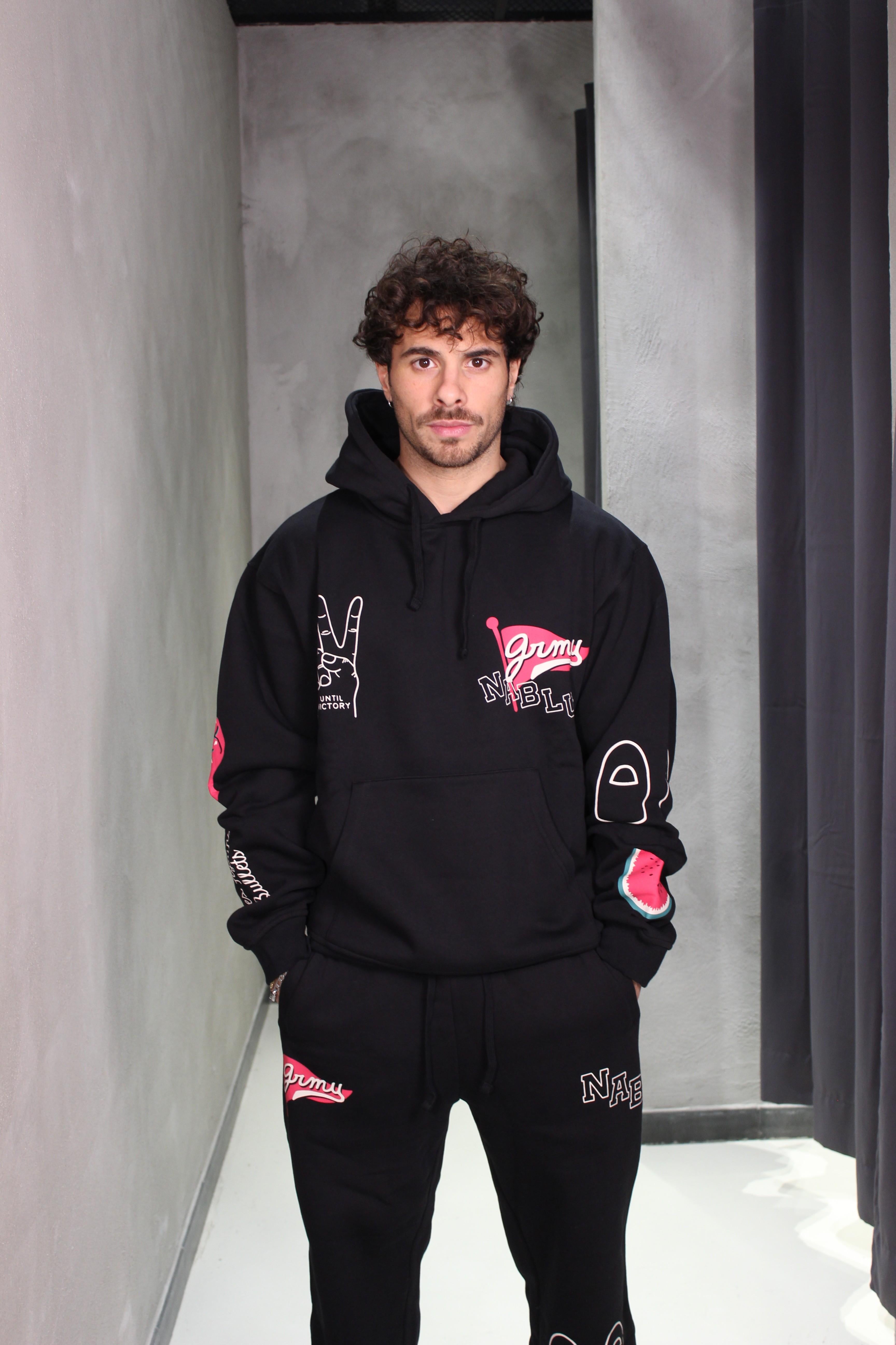 Vintage Tracksuit GCH572 BLACK GRIMEY 