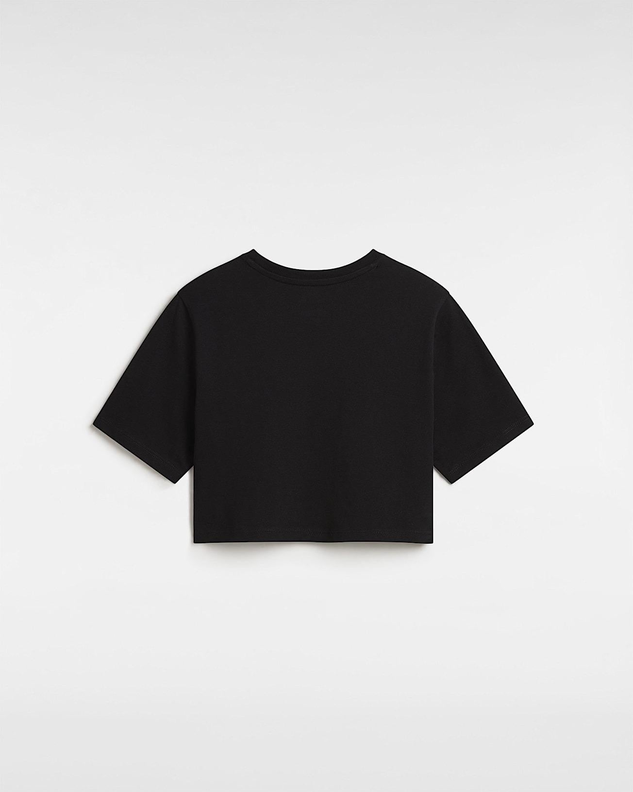 Flying V Crew Crop VN000GFF BLK1 VANS 
