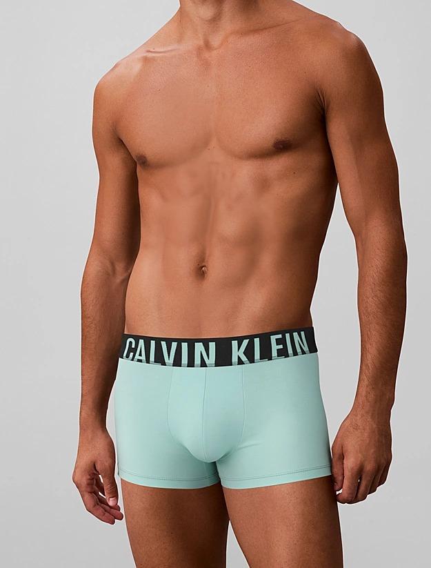 Boxer aderenti in confezione da 3 - Intense Power Cotton 000NB3608A ZDM CALVIN KLEIN 