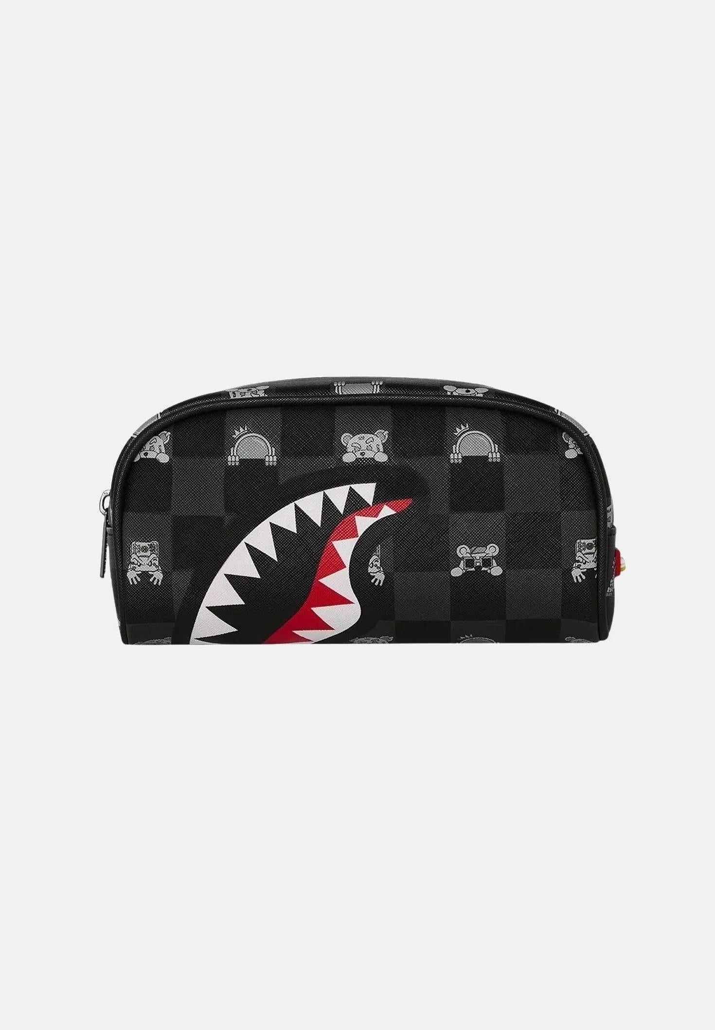 Gray Peeking Character Check Pencil 910B8913NSZ UNI SPRAYGROUND 